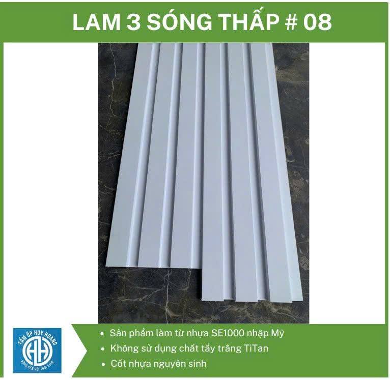 Lam sóng PVC